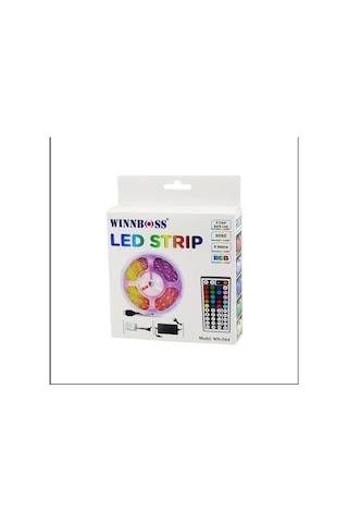 Led Strip Wn-1144 5050 Smd Type - 3 Çipli Rgb Kumandalı, Şerit Led 5 Metre