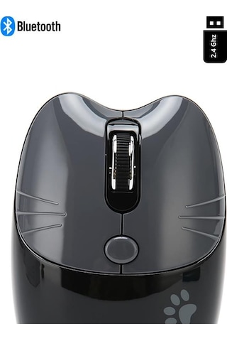 NDNeed ND-CATMOUSE02 Sevimli Kedi Kablosuz Mouse