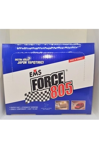 Ems Force 805 Hızlı Yapıştırıcı 20 Gr 30'Lu (551187337)