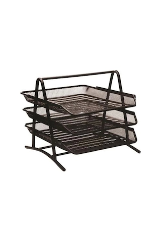 Perfore Evrak Rafı Metal 3 Katlı Siyah 460g - 34616702 Diğer Perfore Evrak Rafı Metal 3 Katlı Siyah 460g - 34616702 Diğer