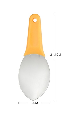 Mango Dilimleme Ve Binleme Aracı Çok Fonksiyonlu Paslanmaz Çelik Meyve Peel Ayırıcı 1 Adet , Boyut:mango Kesici Diğer