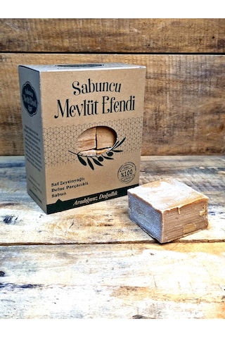 Sabuncu Mevlüt Efendi Saf Zeytinyağlı Defne Parçacıklı Sabun 1 KG
