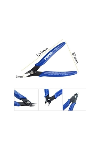 170 Yan Keski Elektronikçi Tipi Mini Kesici Soyucu Tel Kes