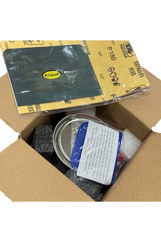 Orbay Plastik Tampon ve Plastik Yüzey Polyester Macunu 500Gr Set 500 Gram