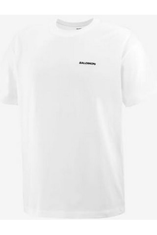 Salomon Logo Rx Tee M Whıte Erk T-shırt Lc2527400 Beyaz
