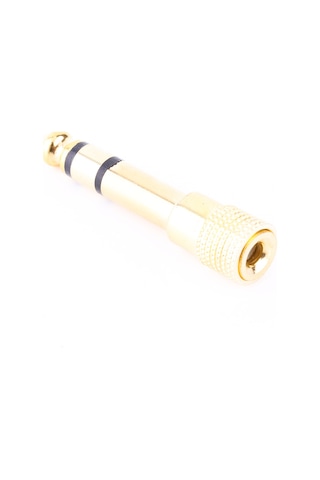 Moveevo Altın 3.5mm Dişi - 6.5mm Erkek Ses Çevirici, Optimal Sinyal Aktarımı, Sağlam Bağlantı, Ev Ve Profesyonel Ses Cihazları İçin