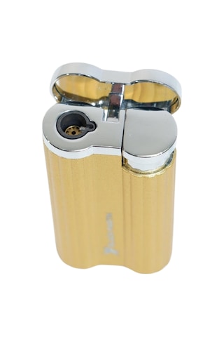 Black Martin Tek Torch Pürmüz Delicili Sarı Metal Puro Çakmağı - Tr9537