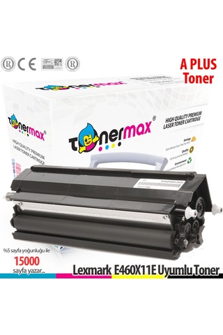 Tonermax Lexmark E460X11E / E460 / E462 A Plus Uyumlu Toneri 15K