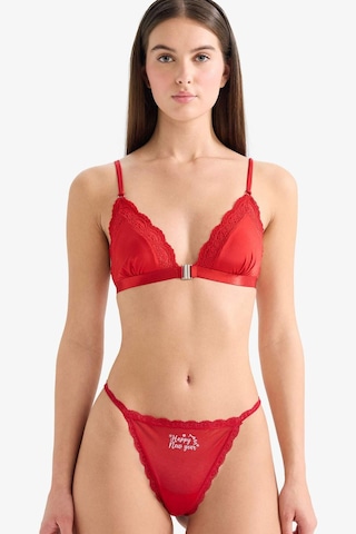 Defacto Dantel Detaylı Tanga-fall İn Love G1110ax25wnrd79 Kırmızı-rd79