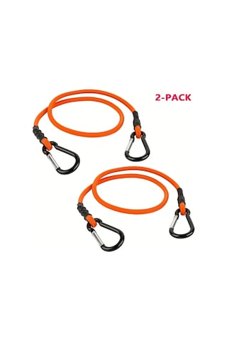 Willowhaven 2 Adet Ağır Hizmet Karabinalı Bağ Kurdele Halat 36inc Uv Dayanıklı Kanca