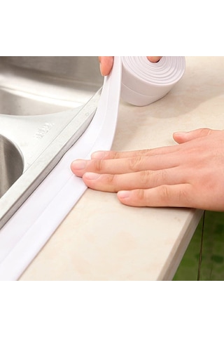 Su Sızdırmaz Geçirmez Bant Lavabo Küvet Kenar Mutfak Banyo 2 Adet