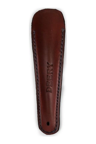 Deery Hakiki Deri Çelik Gövdeli Bordo Ayakkabı Çekeceği - 22222mbrdj02