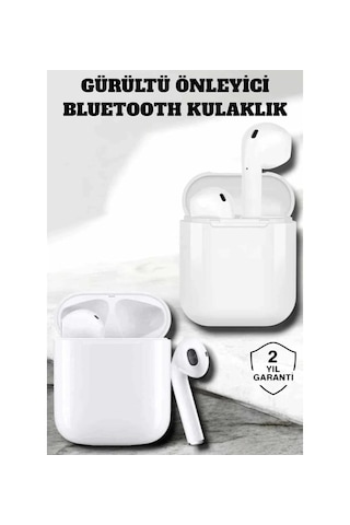 Bukrem Store BUK-İ12 Bluetooth 5.0 Kablosuz Kulak İçi Kulaklık