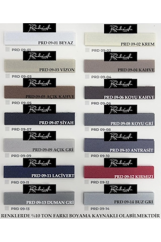 Plise Perde Cam Balkon Akordiyon Perde Yaylı Kancalı Sistem Çok Renkli