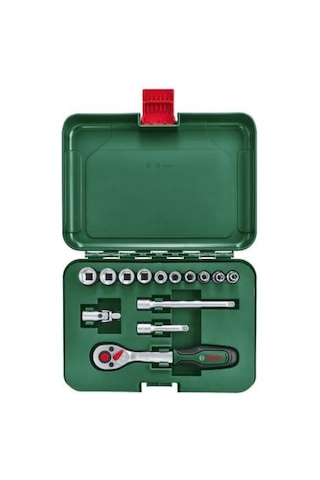 Bosch 1/4" Cırcır Seti 15 Parça