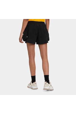 Fila Siyah Crınkle Nylon Shorts Siyah