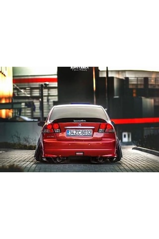 Honda Civic Vtec 2 Spoon Spoiler Fiber