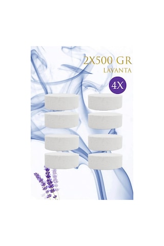 Nem Alıcı Rutubet Ve Küf Önleyici Yedek Tablet Lavanta 2x500 4'lü