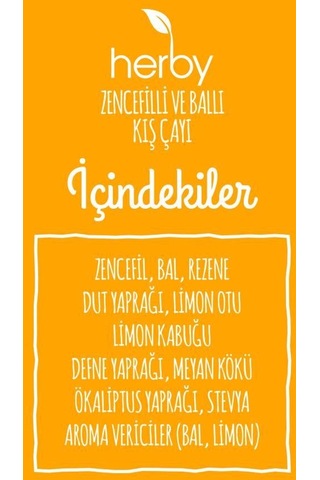 Herby Zencefil Ballı Kış Çayı 18'li