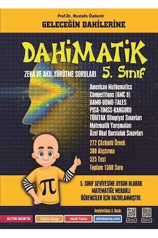 Altın Nokta Yayınları 5.sınıf Bilsem-kanguru-olimpiyat Sınavlarına Hazırlık Seti 4 Kitap