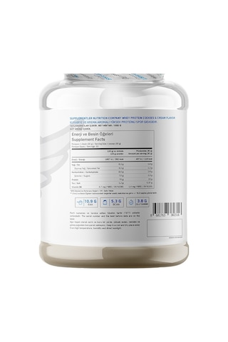 Supplementler Whey Protein 1000 Gr Kurabiye