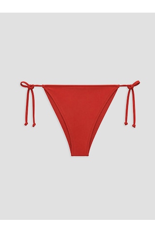 Lcw Dream Turuncu Yanlardan Bağlamalı Kadın Bikini Alt