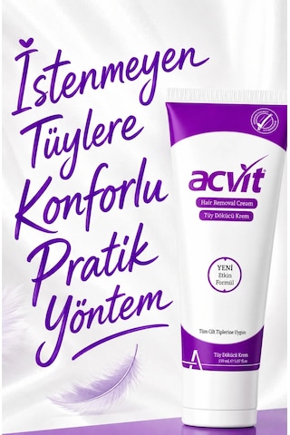 Acvit Tüy Dökücü Krem 150 ML