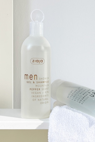 Ziaja Dağ Biberi Özlü Canlandırıcı Erkek Duş Jeli & Şampuan 400 ML