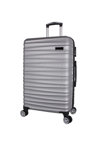 Bagacar Md Gri Abs Tekerlekli Büyük Boy Valiz