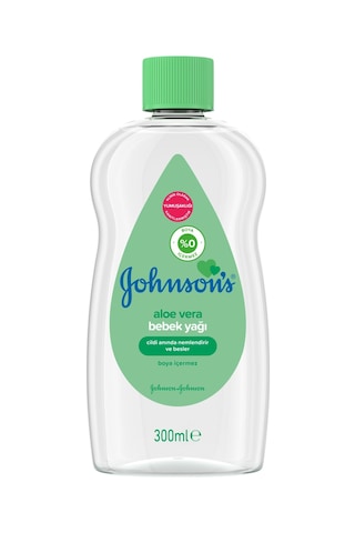 Johnson's Baby 677900 Aloe Vera Bebek Yağı 300 ML