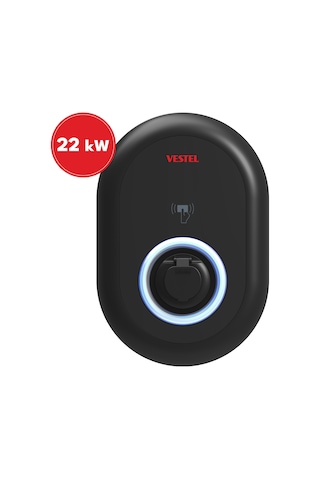 Vestel EVC04 22 kW Soketli Elektrikli Araç Şarj İstasyonu