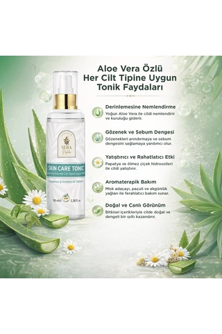 Sera Natura Skın Care Aloe Vera Özlü Tonik 100 ML