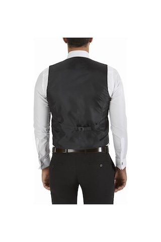 Y 141 Slim Fit Siyah Klasik Yelek Siyah