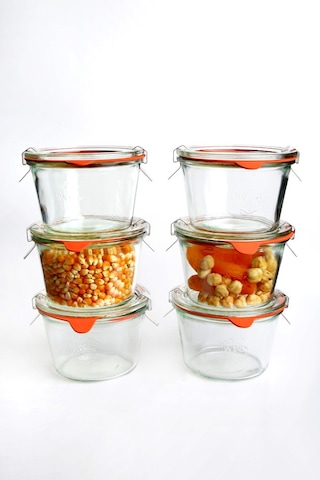 Weck 370 Ml Mold Kısa Kavanoz 6 Adet 741