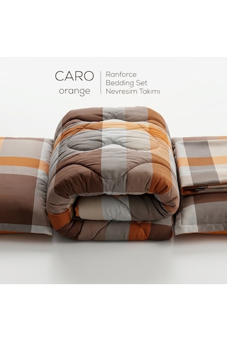 Grande Renkli Battal Boy Kapitoneli Nevresim Takımı 4 Mevsim Set