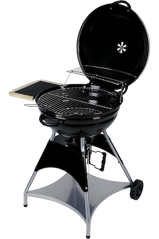 Küre Kömürlü Mangal Krom Izgara 80x70x94 Cm Tekerlekli Barbekü