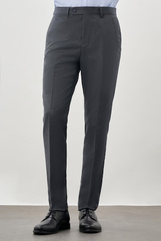 İmza Lacivert Düz Gabardin Esnek Yan Cep Slim Fit Classic Pantolon 1003245209 220 Lacivert