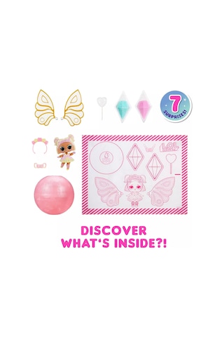 L.o.l. Surprise Fairies Serisi Bebek 7 Sürprizli Kanatlı Koleksiyon Figürü Lol