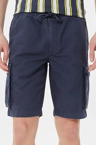 Lacoste Men's Regular Fit Cotton Bermuda Shorts Erkek Kargo Cepli Bermuda Şort Lacivert