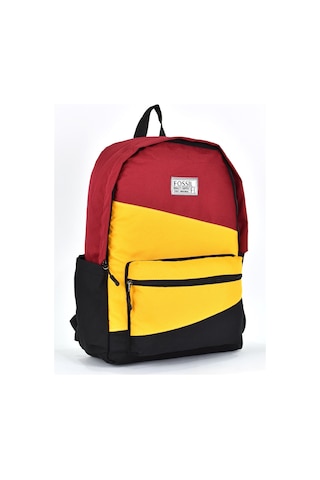 Fossil Unisex Çok Gözlü Günlük Seyahat Okul Sırt Çantası Sarı 9507