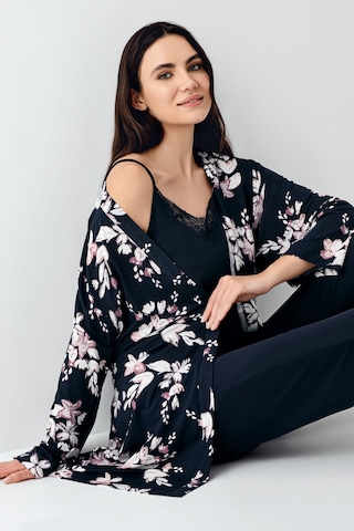 Pierre Cardin Kadın Lacivert Sabahlık 5274-48586 Lacivert