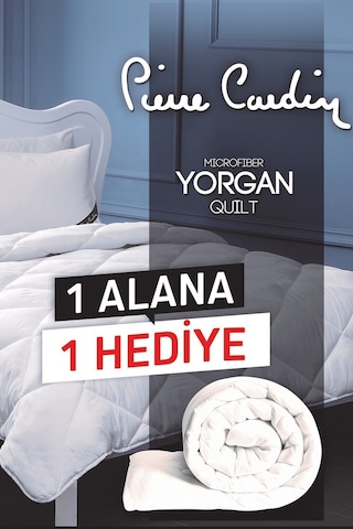 Pierre Cardin 2'Li Microfiber Yorgan Çift Kişilik (548781453)