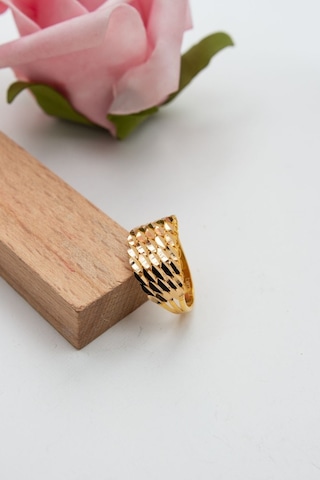 Latif Kuyumculuk 22 Ayar Füzyon Kalemli Altın Kadın Yüzük Lkyzk1546 Altın