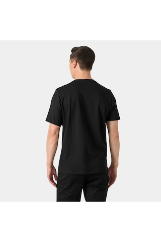 Helly Hansen Core Graphic Erkek T-shirt-32488 Siyah