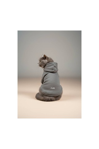 Kapüşonlu Kedi Köpek Kıyafeti Sweatshirt Hoodie Evcil Hayvan Giysisi