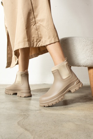 Wolk Shoes Yummy Yagmur Botu Su Almaz Bej - 624437130 Bej