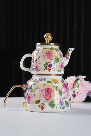 Rsdcyd-16895-1 Miss Betty 2.65 Litre Emaye Çaydanlık 001