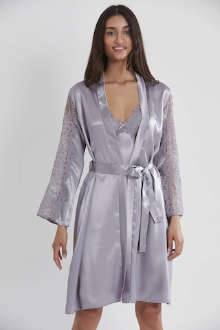 Pierre Cardin 4025 Gecelik Sabahlık Takım - Royal ROYAL