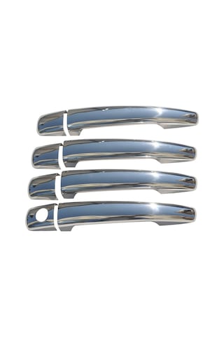 Citroen C4 2004- 2010 Krom Kapı Kolu Paslanmaz Çelik