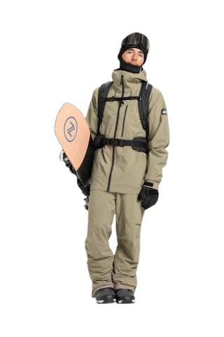 Quıksılver Quiksilver Muldrow Erkek Bej Snowboard Ceketi Tzc0 Taş